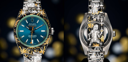 Fin Des Temps Custom Rolex Milgauss Rick and Morty Edition