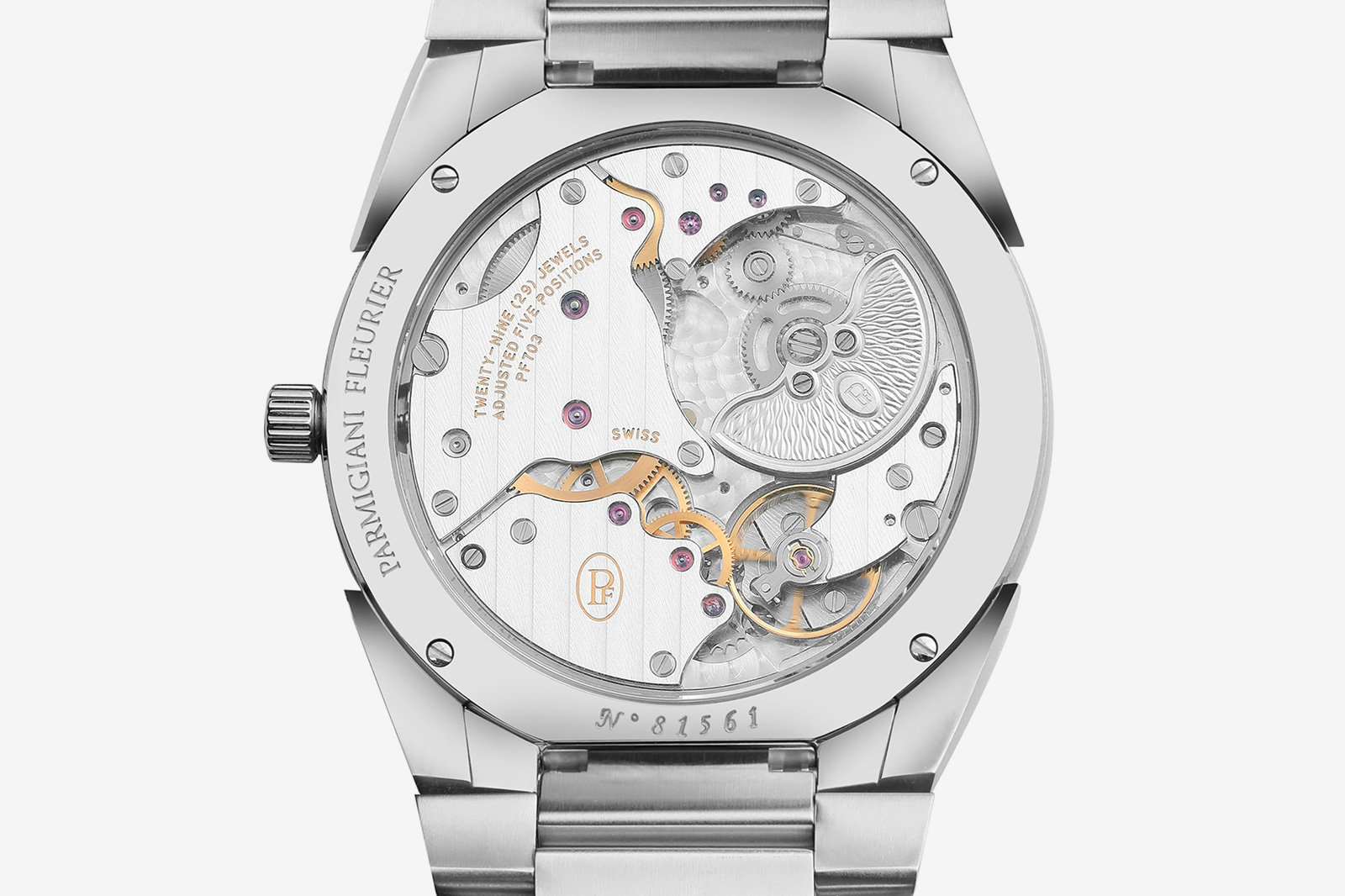 Parmigiani Fleurier Tonda PF Micro-Rotor caseback