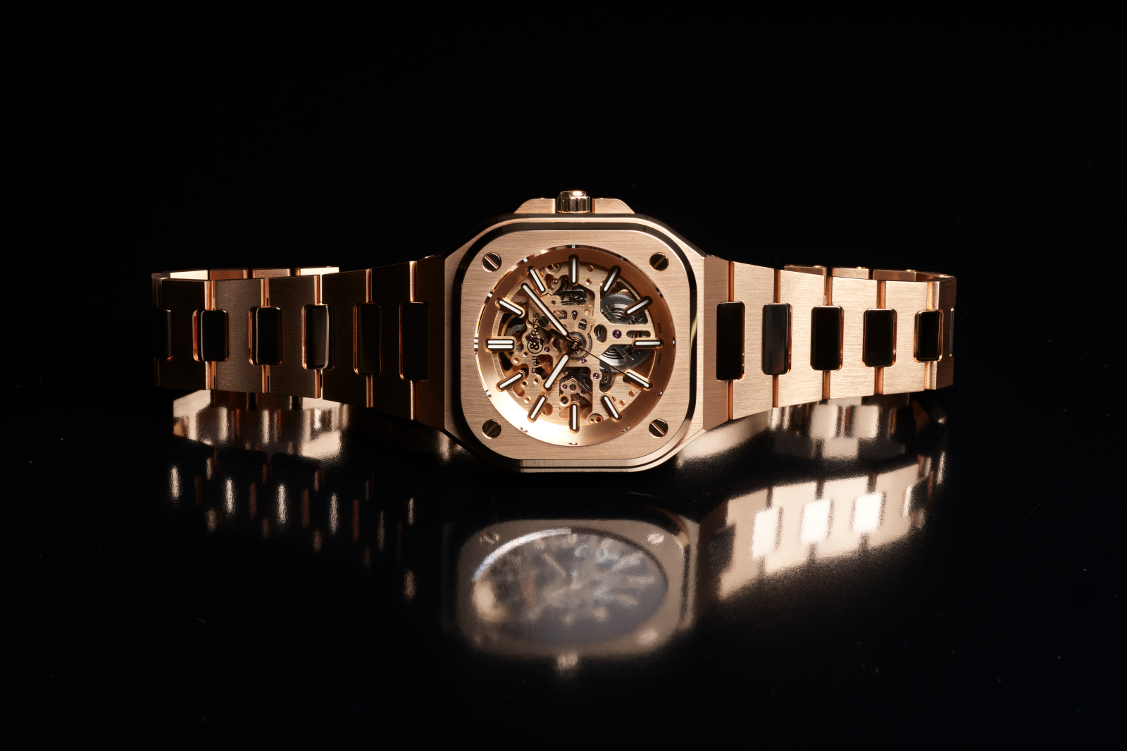 Bell and Ross BR 05 Skeleton Gold