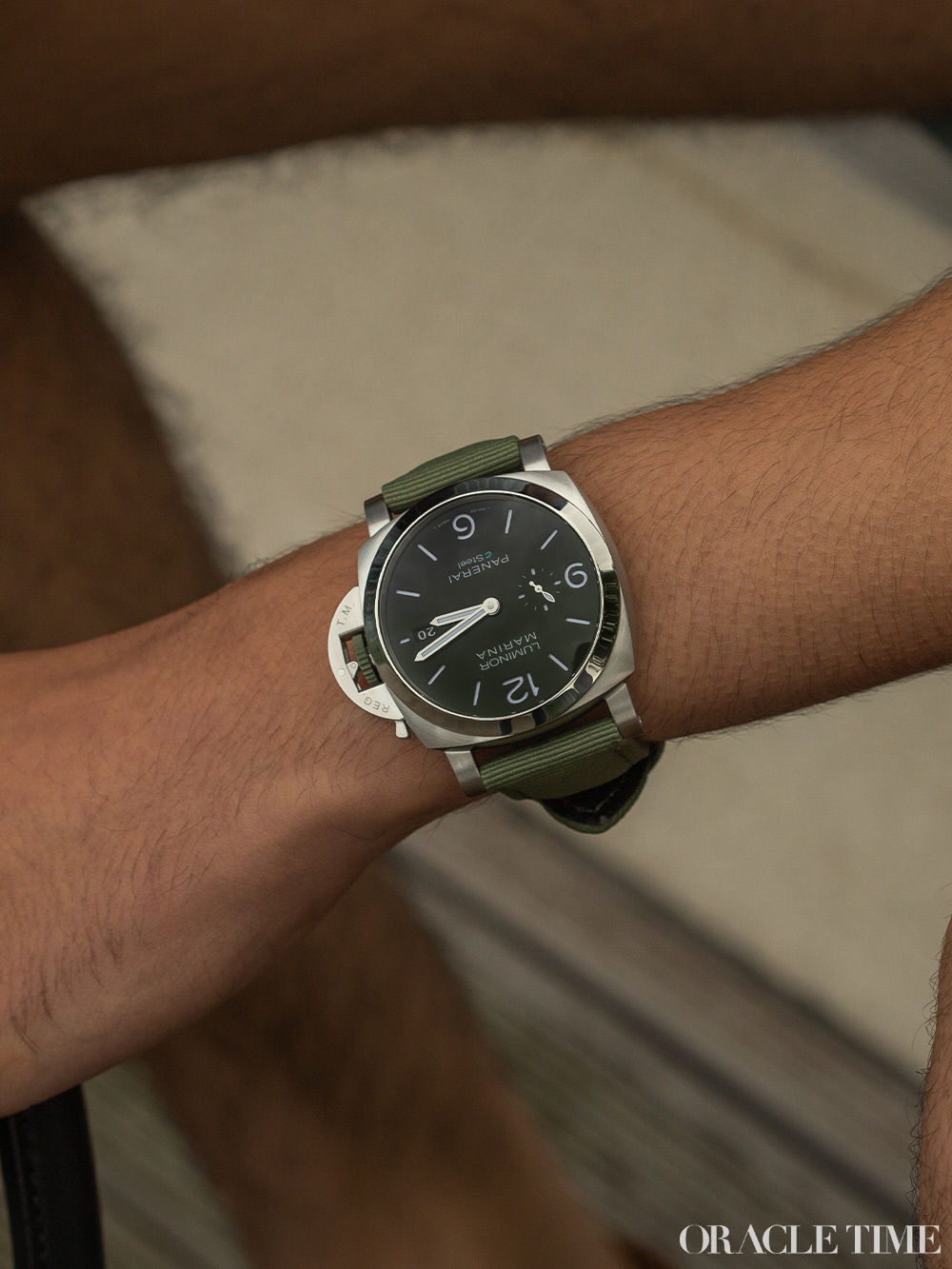 Panerai Luminor Marina ESteel™ Verde Smeraldo