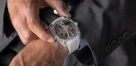 Cyrus Release New Klepcys Vertical Skeleton Tourbillon Sapphire