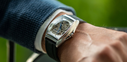 Yonger & Bresson Launch Le Singulier, A Skeleton Tonneau Watch Designed with Franck Muller’s Design Team