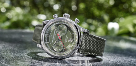 Carl F. Bucherer Give the Manero Flyback Chronograph a Makeover in Green