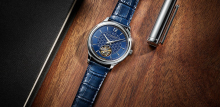 Chopard Release New L.U.C Flying T Twin White Gold and Blue Limited Edition
