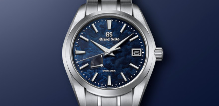 Grand Seiko Release Boutique Online Exclusive SBGA469 Heritage Spring Drive with a ‘Katsu-iro’ Indigo Dial