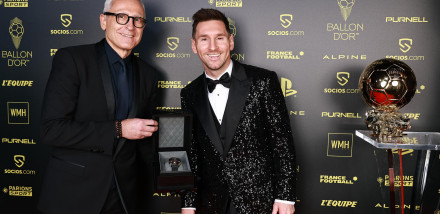 Ballon d’Or Winner Lionel Messi Gifted Wristwatch, a Unique Purnell Escape Ballon d’Or Tourbillon