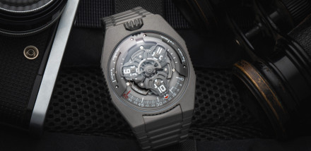 Urwerk Give the UR-100V a Full Titanium Jacket