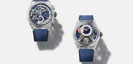 Zenith Release Starry Duo with DEFY Zero G Sapphire and DEFY Double Tourbillon Sapphire