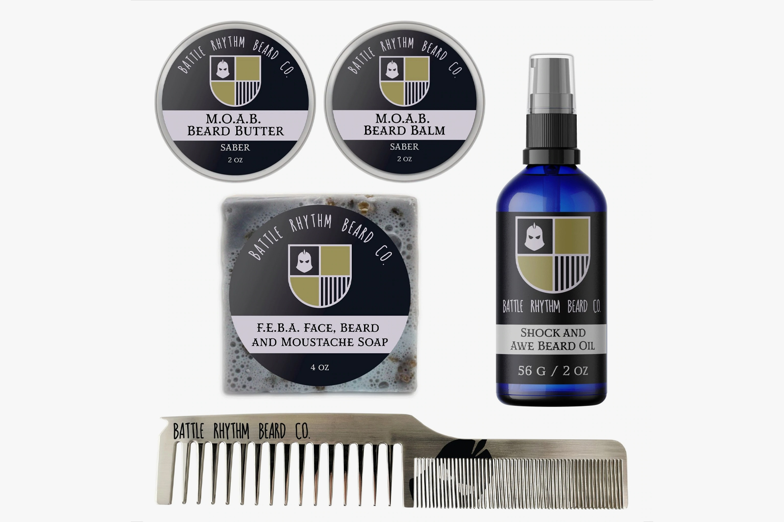 Battle Rhythm Beard Co. Big Bastard Collection
