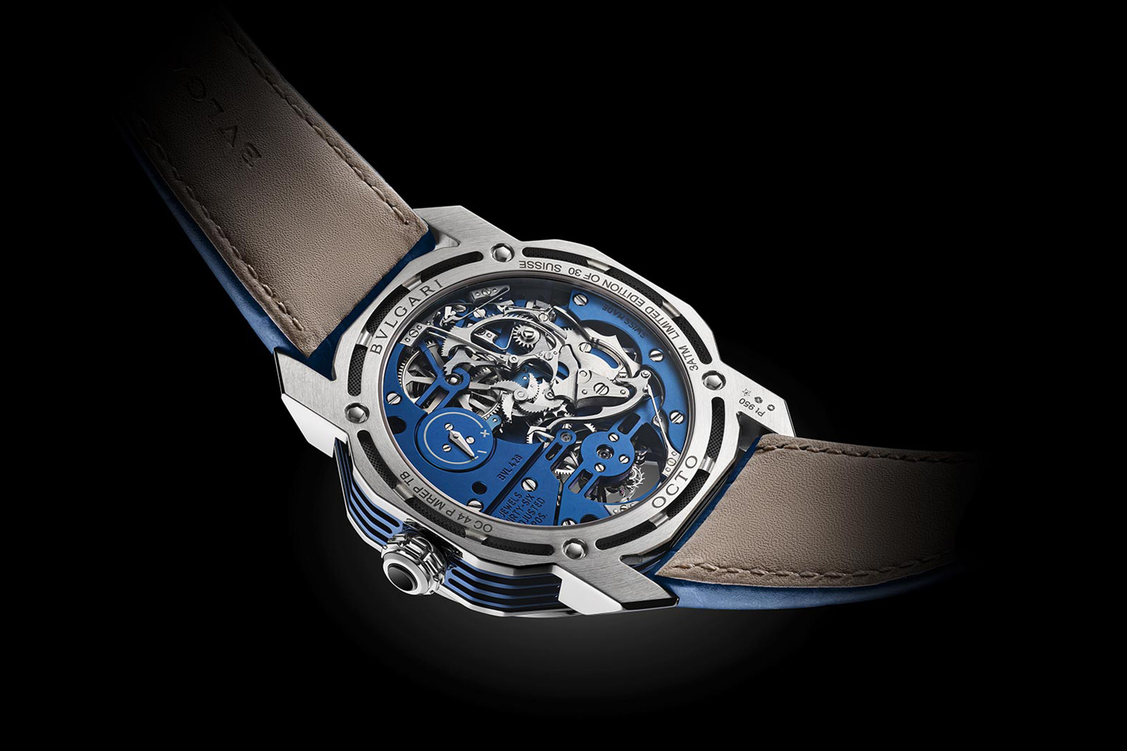 Bulgari Octo Roma Blue Carillon Tourbillon