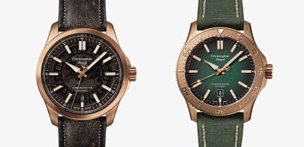 Christopher Ward Unveil a Pair of Bronze Beauties with New C63 Sealander and C60 Trident Ombré Green