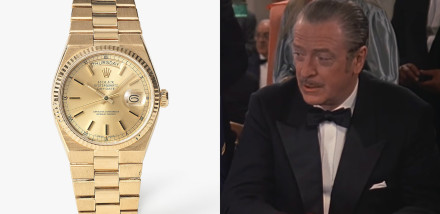 Michael Caine’s Gold Rolex Oysterquartz Day-Date Is Up for Sale