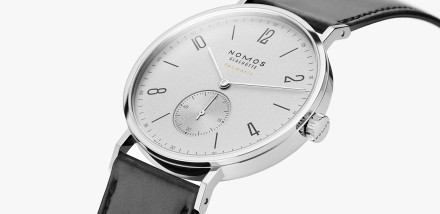 Nomos Glashütte Introduce Precious Metal Inspired Tangente Neomatik Platinum Grey