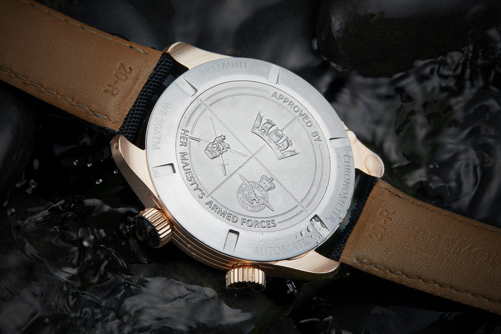 Bremont Argonaut Bronze caseback