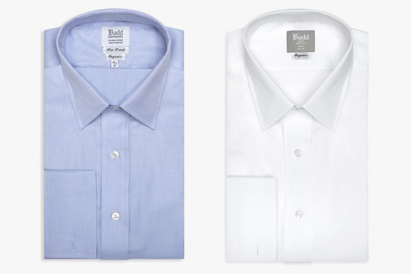 Budd Shirts made from Swiss cotton