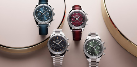 A Slimmer, Colourful Redesign for the Omega Speedmaster ‘57