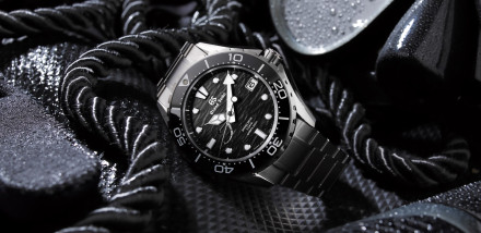 Grand Seiko Go Deep with the Evolution 9 Black Stream Diver