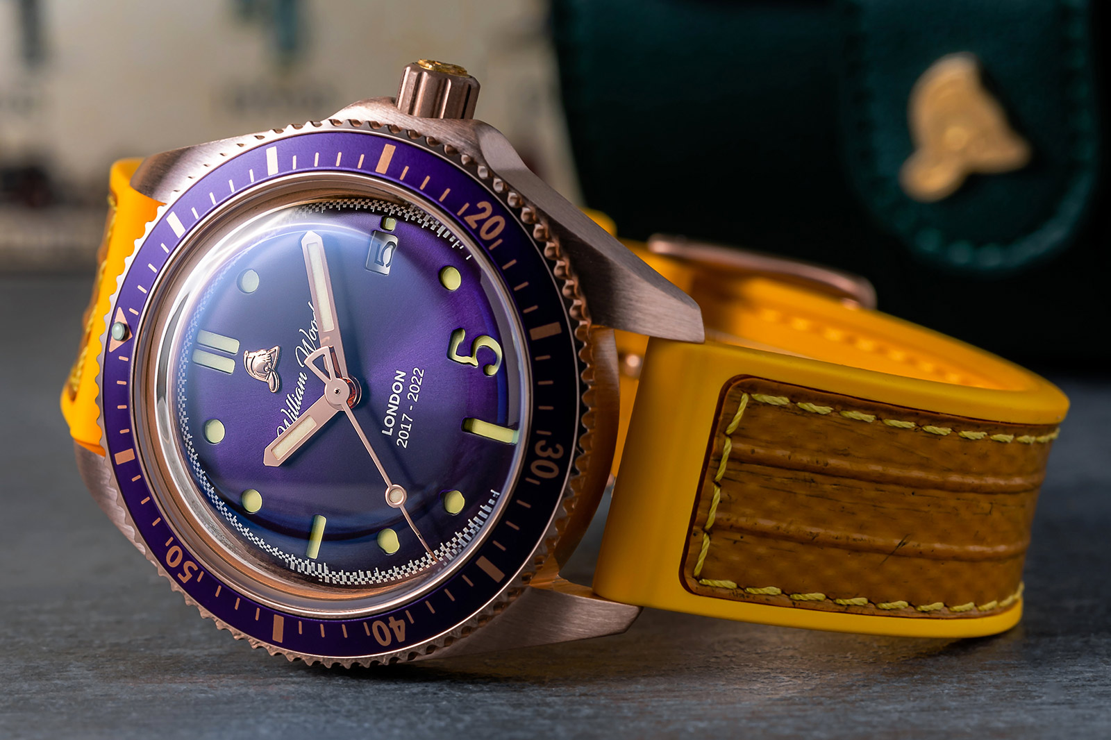 William Wood Bronze Amethyst Anniversary Edition