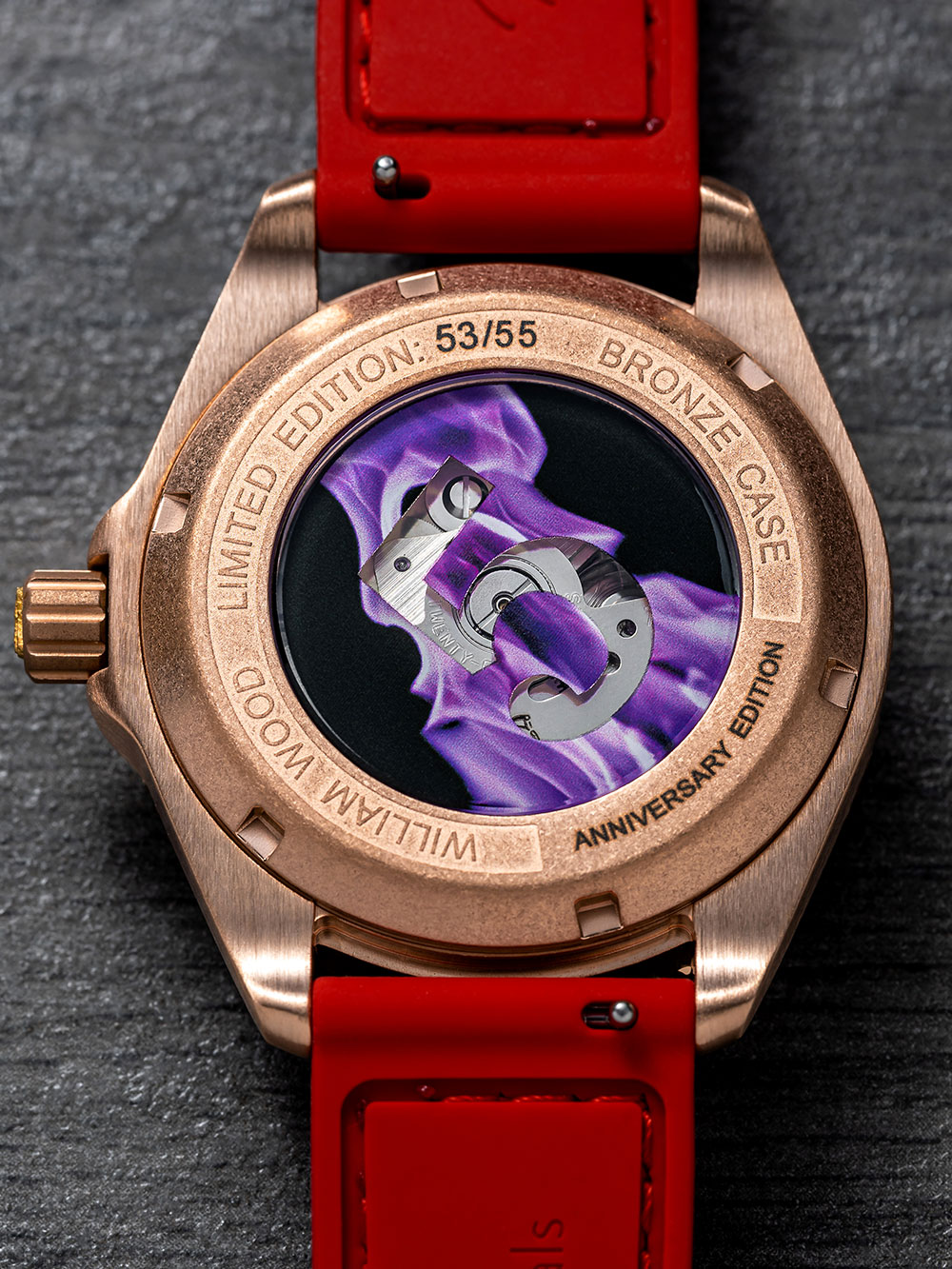 William Wood Bronze Amethyst Anniversary Edition