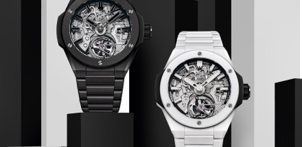 Hublot Unveil the First Ceramic Minute Repeater, the Big Bang Integral Tourbillon Cathedral Minute Repeater