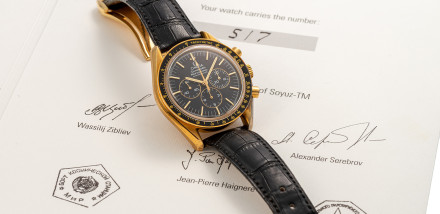 This Omega Speedmaster Spent a Year in Space and Now You Can Buy It