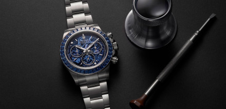 Artisans de Genève Announce Stunning New Sapphire Rolex Daytona “Arolla”