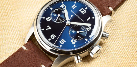 American Watchmaker RGM Launch New Military Inspired Model 600-B Chronograph