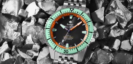 Zodiac Watches Launch 140th Anniversary Super Sea Wolf Pro-Diver Titanium
