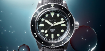 Baltic Launch New Aquascaphe Titanium Diver with Improved Case and Water Resistance