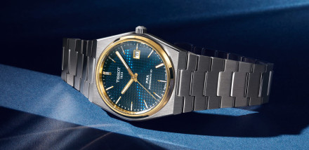 The Tissot PRX Powermatic 80 Receives the Bucherer Blue Treatment