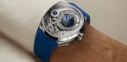 Greubel Forsey’s GMT Balancier Convexe Introduces a New Movement with a Planet at Its Centre