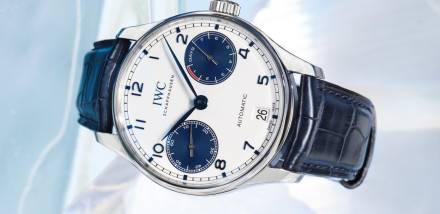 IWC Launch Portugeiser Automatic and Chronograph “Blue Panda” Editions