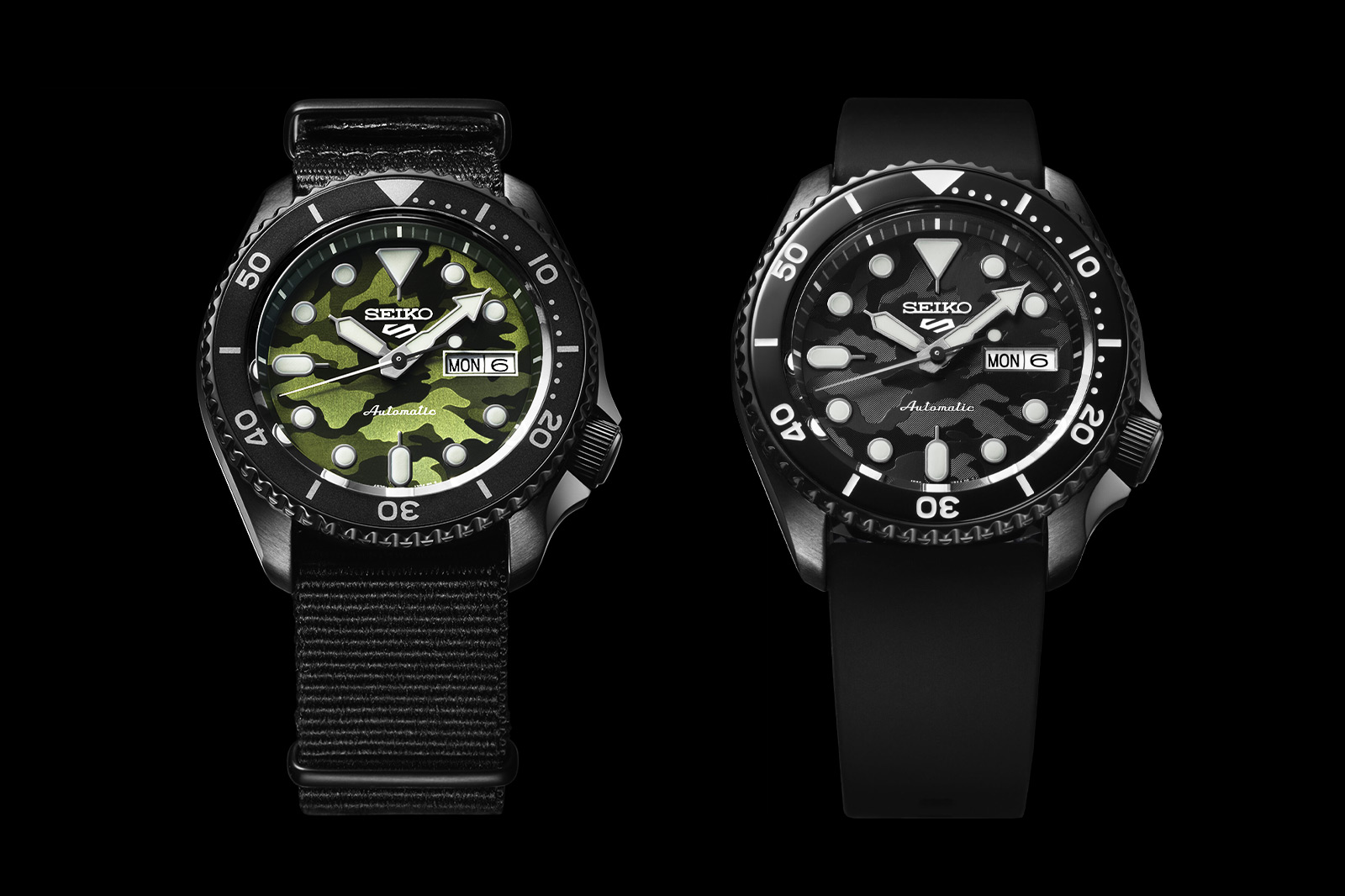 Seiko Embrace Skateboarding Street Style with Seiko 5 Sports SKX ‘Camouflage’ SRPJ37K1 and ‘Yuto Horigome’ SRPJ39K1