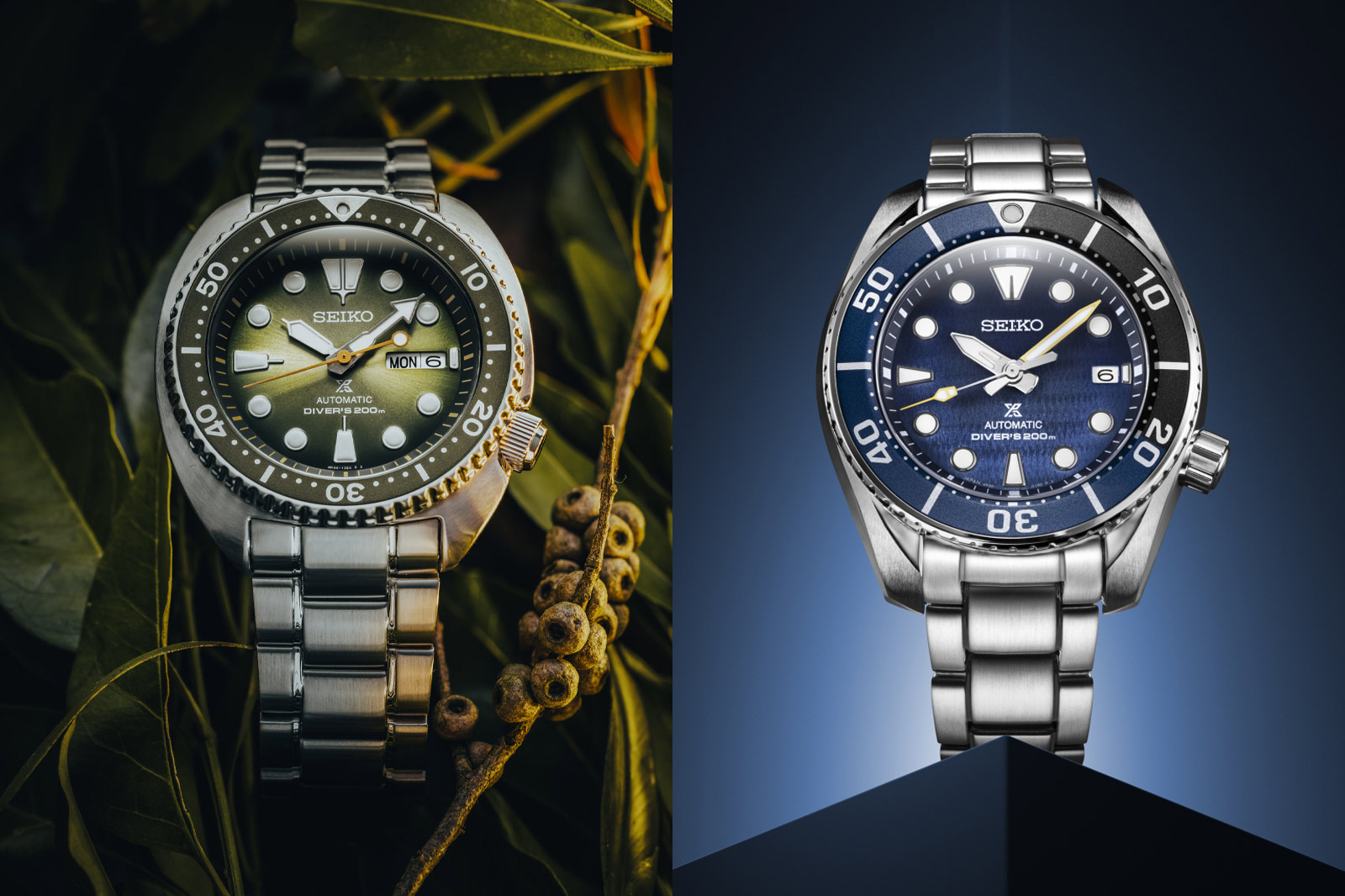 Seiko Launch Prospex SRPJ53K “Eucalyptus” and SPB347J “Noosa” Antipodean Limited Editions