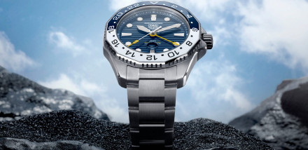 Tag Heuer Aquaracer Gets the Travel Treatment with New Professional 300 GMT