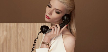 Anya Taylor-Joy Wears Jaeger-LeCoultre Reverso Wristwatch for Launch of Ambassadorship