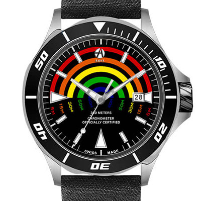 Dive Watch Artya Depth Gauge