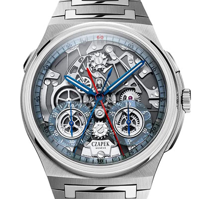High Complication Czapek Antarctique Rattrapante Ice Blue