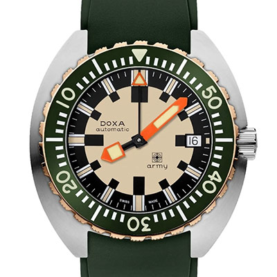 Dive Watch Doxa Army Steel