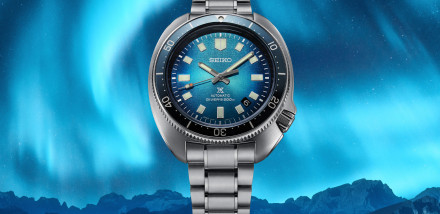 Seiko Launch Prospex 1970 Diver’s “Aurora” Limited Edition with Northern Lights Dial
