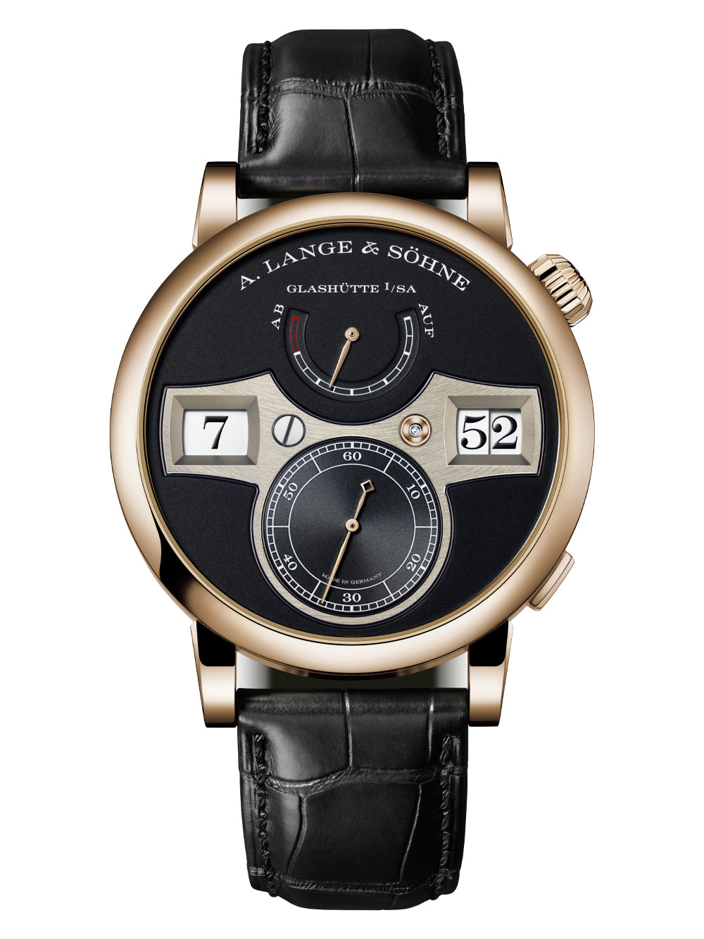 A. Lange & Söhne Zeitwerk Rose Gold Ref. 142.031