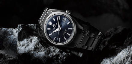 Grand Seiko Evolution 9 ‘Midnight Mt. Iwate’ Hi-Beat SLGH019 with Mountain Ridge Textured Dial