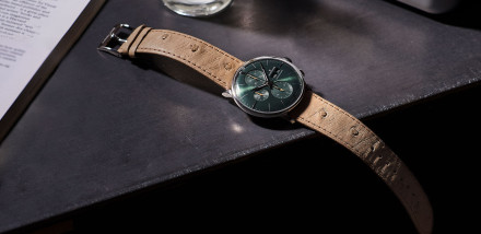Junghans Meister Chronoscope Goes Green with Fresh Colourway