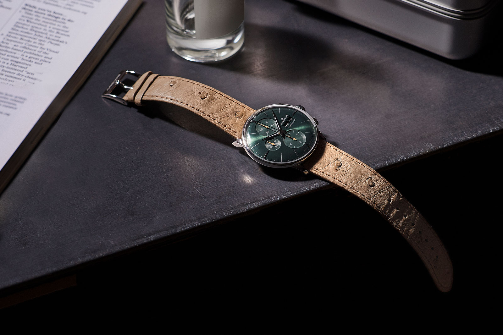 Junghans Meister Chronoscope Goes Green with Fresh Colourway