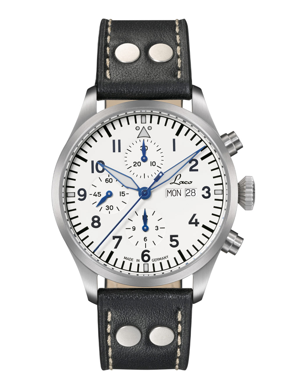Laco Keil.2 Chronograph Weiss