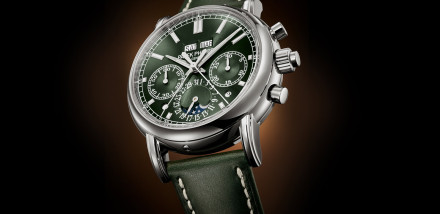 Patek Philippe’s Split-Seconds Chronograph Perpetual Calendar Gets a Green Makeover with Ref. 5204G-001