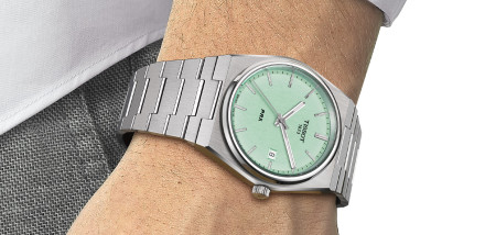 Tissot PRX Goes Mint Green in Fun New Colourway