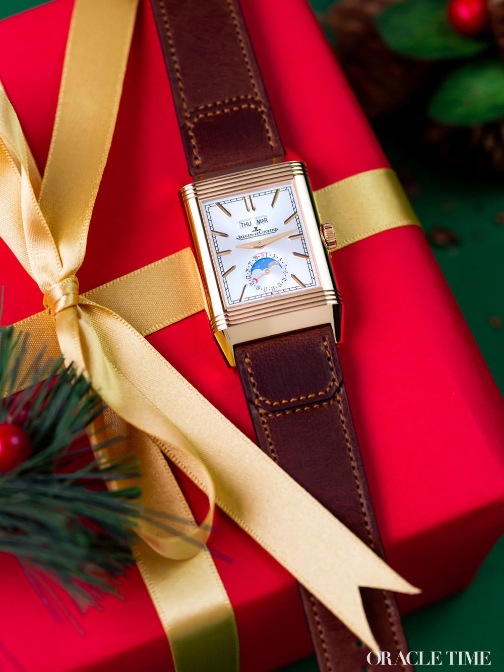 Jaeger-LeCoultre Reverso Duoface Calendar Rose Gold