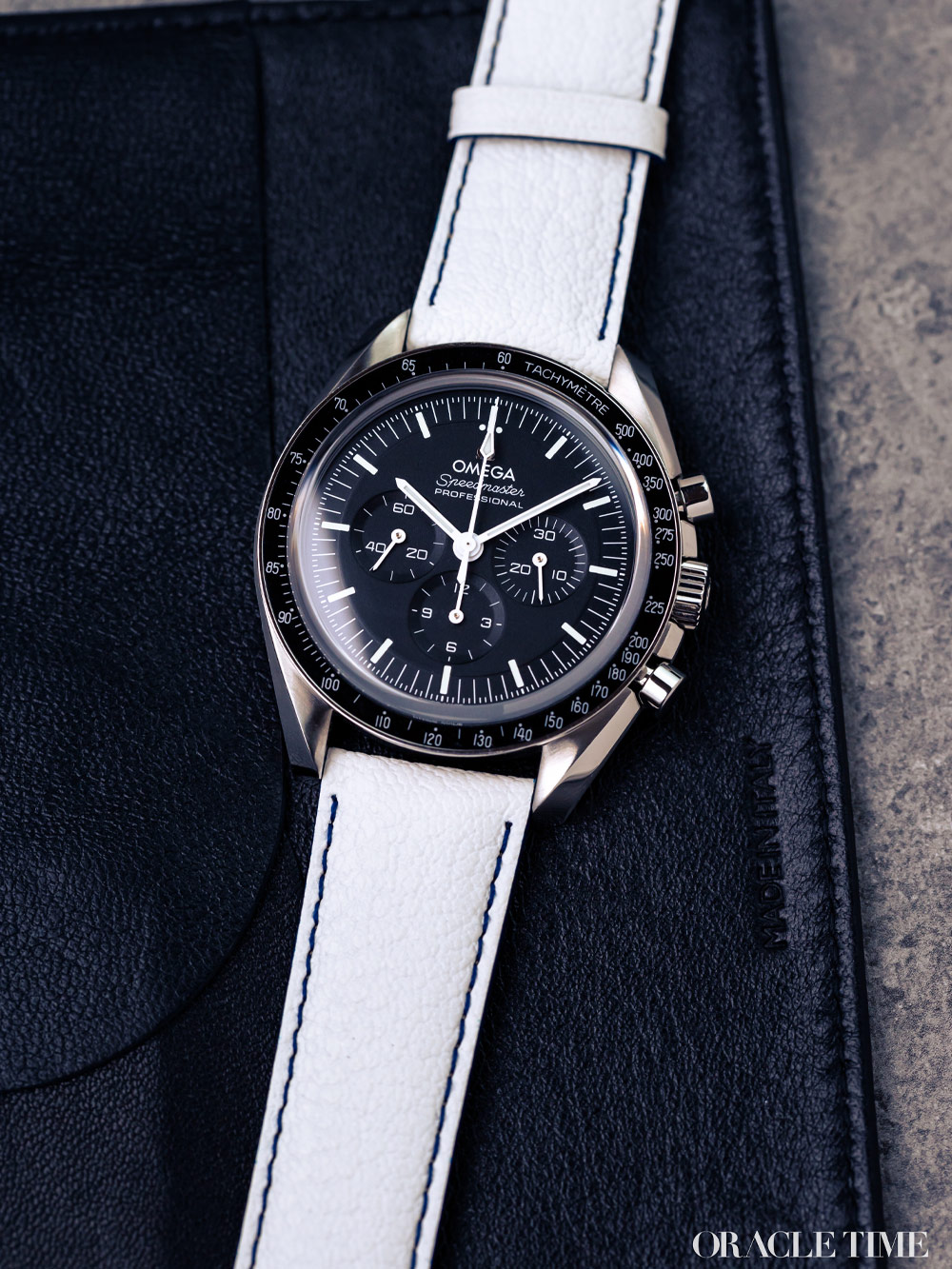 Jean Rousseau Omega Speedmaster Classic 3.5 Goat White