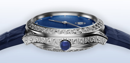 Parmigiani Fleurier Release Les Roses Carrées Collection Grand Feu Rosa Celeste Minute Repeater